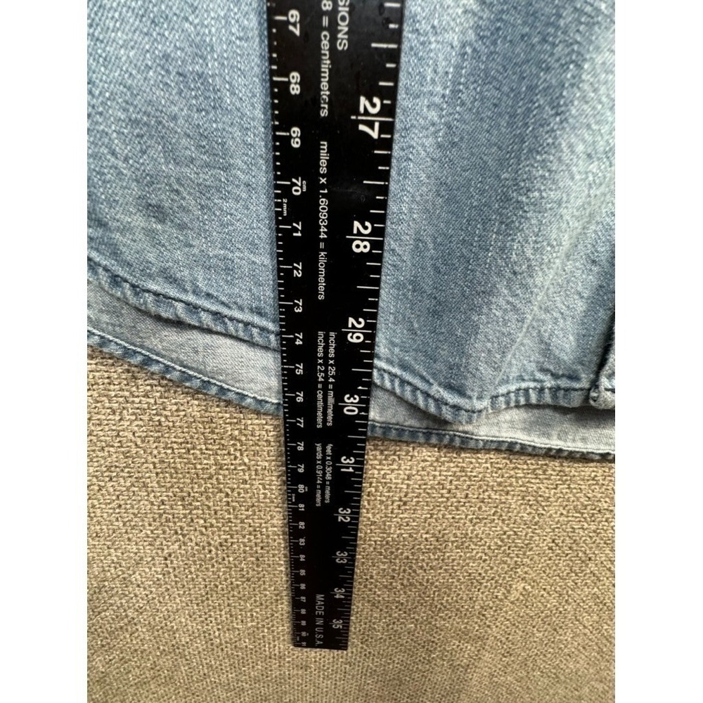 The Rail Denim Ombre Shirt Mens L Button Down Western Layers Beach - Picture 7 of 8